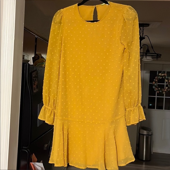 Gianni Bini Swiss Dot Sheath Dress, XS - Picture 9 of 9